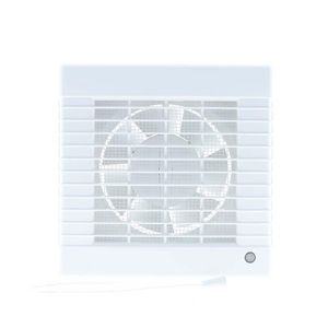 Badkamer-/ toiletventilator M1V 125 wit