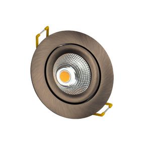 Spot diam.82mm rond gunmetal mat 5/7W 3CCT/DTW