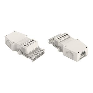 Male trekontlastingsbeh. 5-pol.wit 831-3205/1020-050 VVE=5