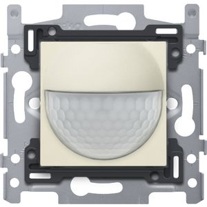 Bewegingsmelder 230V 8m 180gr. wanddetector inb.doos cream