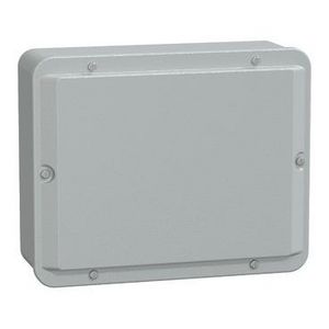 Klemmenkast Laag deksel 256x206x93mm IP55 Grijs Spacial SDB