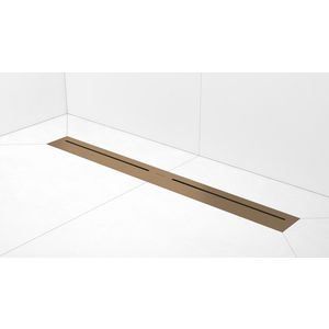 Douchegoot PureFlow Dryphon 80cm Brushed bronze