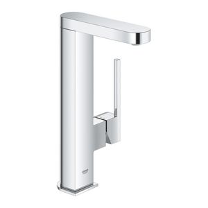 Plus L-size wastafelmengkraan push open chroom