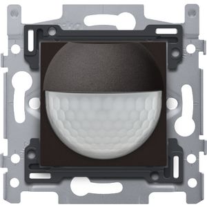 Bewegingsmelder 230V 8m 180gr. wanddetector inb.doos d.brown