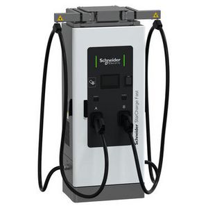 Schneider StarCharge Fast DC 60kW snellaadstation met 2 CCS2