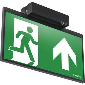 Decentraal 4W zwart cont opb 32m. led armat 7TCA091180R0282