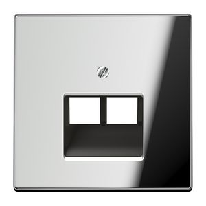 Afdekking gl,chroom voor UAE data 2-voudig LS