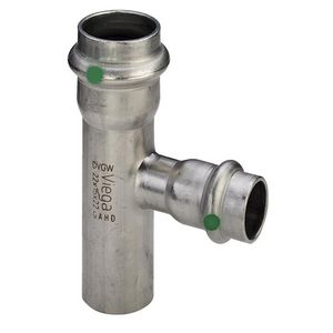 T-koppeling verlopend Sanpress Inox XL 88,9x3/4" bn.x88,9mm