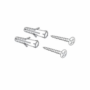 Set a 2st. Montageset voor wand-afvalemmer