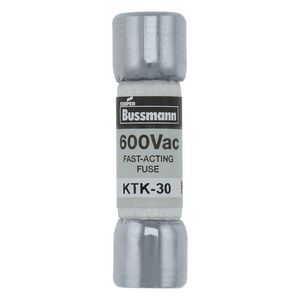 Zekering laagspanning 0.125A AC 600V 10x38mm UL VVE=10
