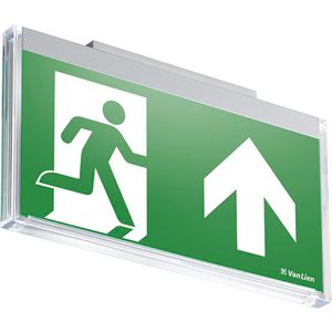 Decentraal 2W alu continu opb wand 22m. led 7TCA091180R0301