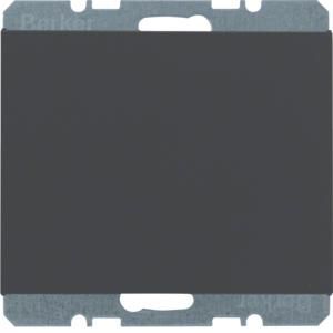 Blindpl. zonder spreidkl. berker K.1/K.5 antraciet