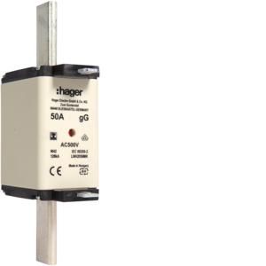 Mespatroon NH2C 50A 500V gG combimelder geis. Opgestelde
