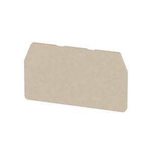 Afsluit- eindplaat (terminal) h:51.5mm b:2mm, VVE=20