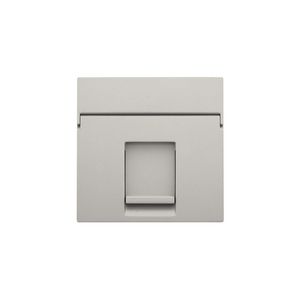 Centraalplaat data 1x RJ light grey