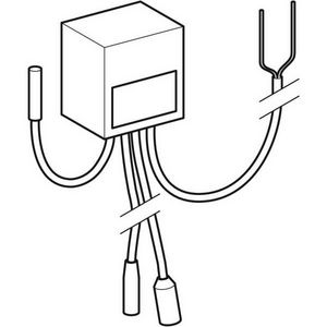 bedieningsmodule voor urinoirregeling, netvoed 599086000