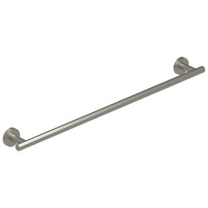 Wandhanddoekrek 60cm enkel geborsteld nickel
