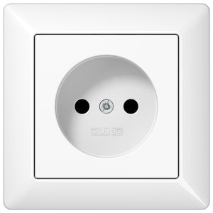 Wandcontactdoos zonder beschermingscontact 16 A 250V
