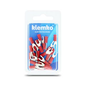 Blister a 25st. geisoleerde vorkkabelschoen M3,5 0,5-1,5mm²