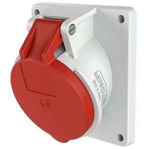 Inbouwwandcontactdoos 16A 5-polig  6H 400V IP44