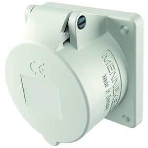 Inbouwwandcontactdoos 16A 3-polig  3H 50-250VDC IP44