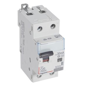 Aardlekautomaat 1P+N C20A 10kA 30mA