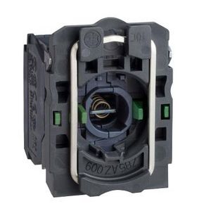 Drukknophouder Verlicht Ø22mm BA9S 2NO Harmony XB5