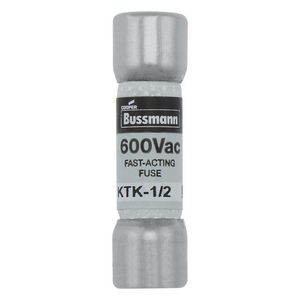 Zekering laagspanning 0.5A AC 600V 10x38mm UL C VVE=10