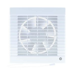 Badkamer-/ toiletventilator M1V 150 wit