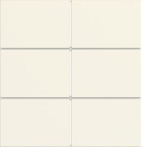Afdekking KNX taster 6-voudig A.x/C.x shell mat