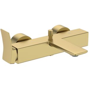 Conca bad/douchemengkraan brushed gold (mat goudkleurig)