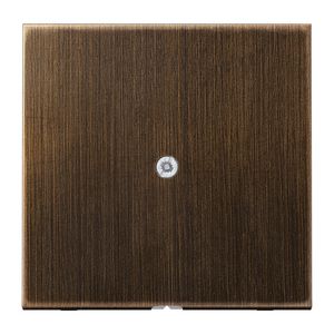 Afdekking kabelinvoer LS messing antiek