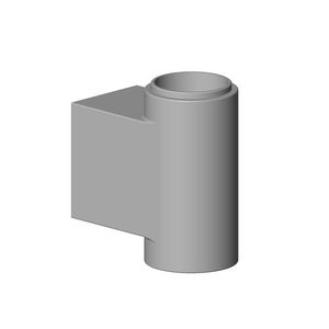 Aansluiting 31,5X62X57mm-BG