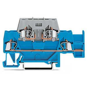 2-etageklem met extra dwarsbrug draagrail 35 280-891 VVE=50