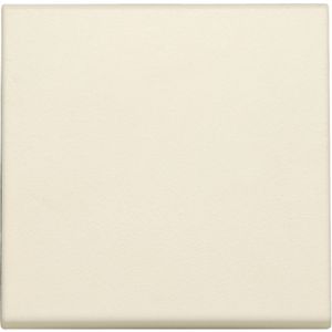 Afwerkingsset enkelv. elektr. schakelaar/knop cream