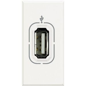 USB 1 module Axolute White