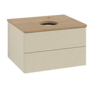 Wastafelonderkast Antao 600x360x500mm S.Grey Matt Lacquer K18151HJ