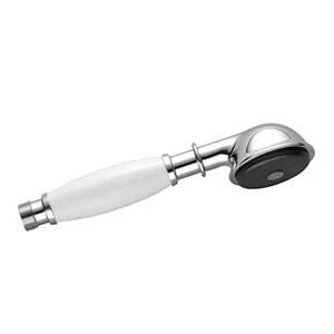 Metalen handdouche+pors greep(wit)FlowRed-DB geb
