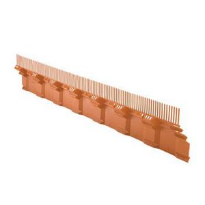 Combiprofiel Airtec 125mm x 1085mm terracotta VVE=30