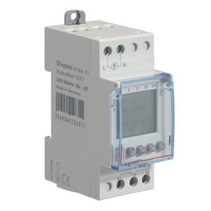 Tijdschakelklok AlphaRex D21 week/dag programma 230V