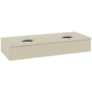Wastafelonderkast Antao 1200x190x500mm S.Grey Matt Lacquer L13050HJ