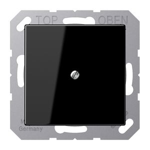 Afdekking A500 zwart slagv.v.kabelinvoer