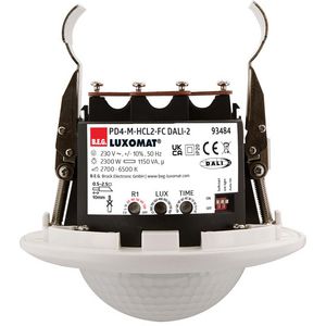 Aanwezigheidsmelder HCL2 360gr. IB wit IP20 24m 3Kanaal