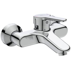 CeraPlus 2 wandmengkraan chroom greep 110mm incl. S-koppeling