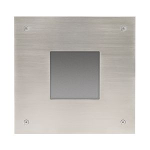Frontplaat en inbouwdoos modulaire buitenpost 1 knop