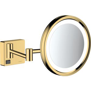 AddStoris scheerspiegel+LED Licht polished gold optic