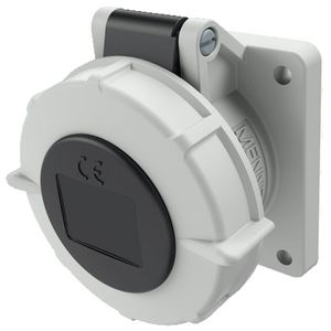 Inbouwwandcontactdoos 16A 4-polig  7H 500V IP67 TwinCONTACT