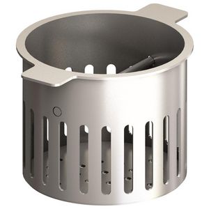 Zeef rvs tbv onderuitloop 110mm