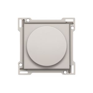 Afwerkingsset draaiknopdimmer/snelh.reg. incl.draaikn l.grey