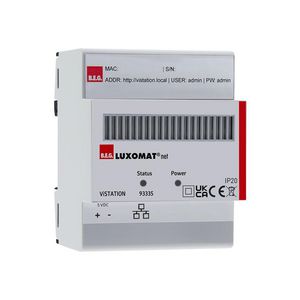 Visualisatie / applicatiecontroller KNX DIN-rail montage gri